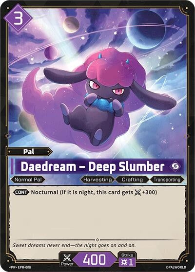 Image for Daedream - Deep Slumber - EPR-008 (EPR-008) (PR) - Palworld OFFICIAL CARD GAME