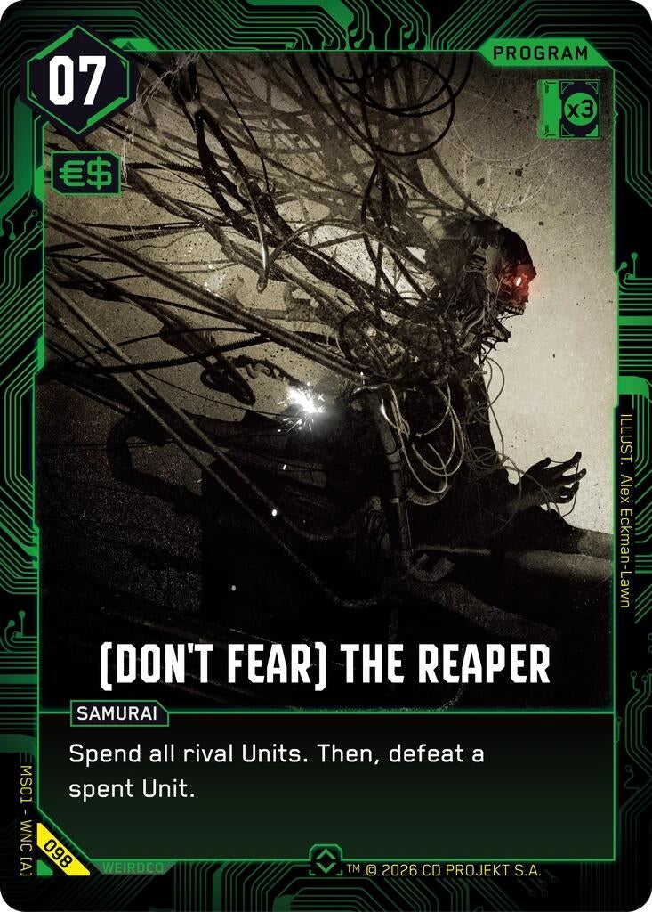 Image for (Don't Fear) The Reaper (098) - Cyberpunk TCG