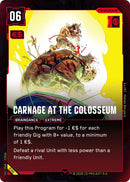 Image for Carnage at the Colosseum (030) - Cyberpunk TCG