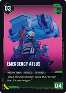 Image for Emergency Atlus (077) - Cyberpunk TCG