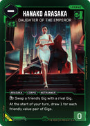 Image for Hanako Arasaka - Daughter of the Emperor (Rare) (072) - Cyberpunk TCG
