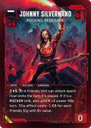 Image for Johnny Silverhand - Rocking Renegade (Secret) (003) - Cyberpunk TCG