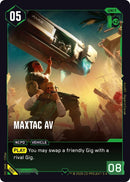 Image for MaxTac AV (080) - Cyberpunk TCG