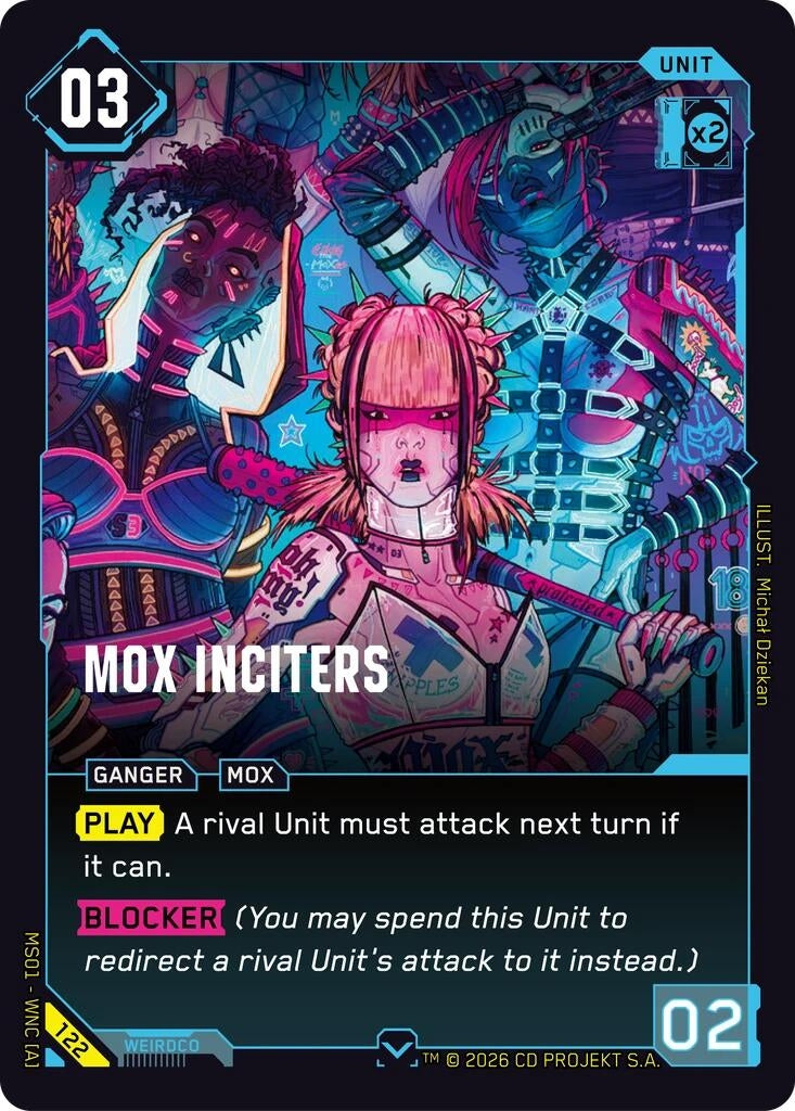 Image for Mox Inciters (122) - Cyberpunk TCG