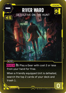 Image for River Ward - Detective on the Hunt (Rare) (039) - Cyberpunk TCG