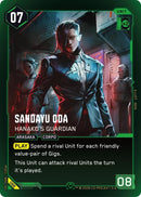 Image for Sandayu Oda - Hanako's Guardian (Rare) (088) - Cyberpunk TCG