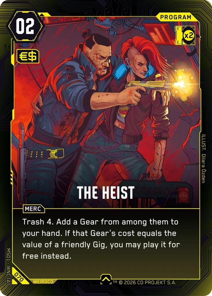 Image for The Heist (070) - Cyberpunk TCG
