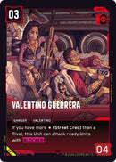 Image for Valentino Guerrera (021) - Cyberpunk TCG