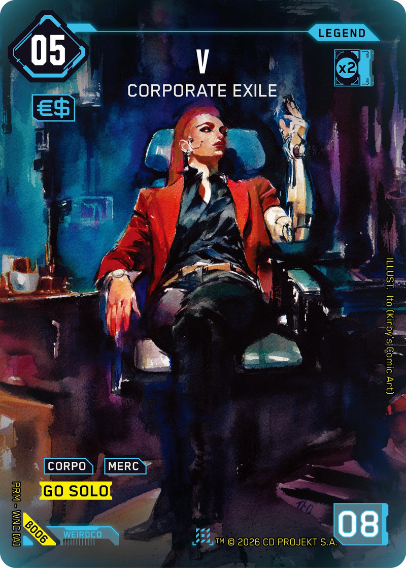 Image for V - Corporate Exile (B006) - Cyberpunk TCG