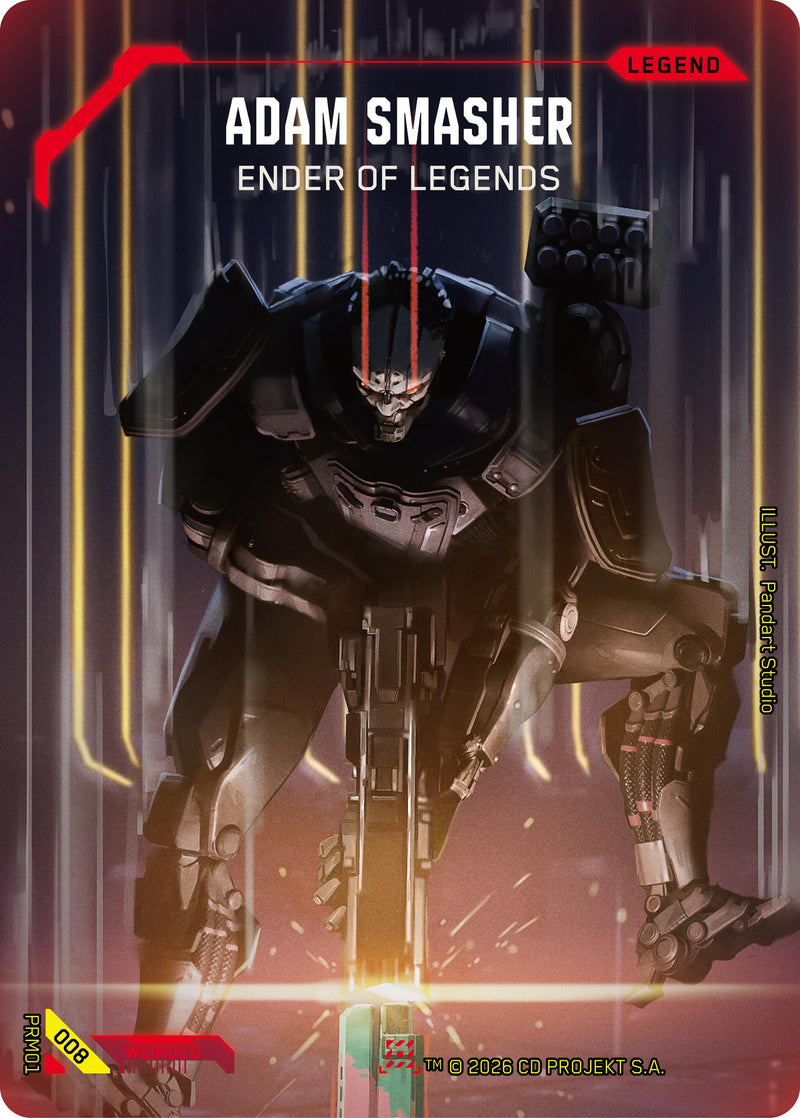 Image for Adam Smasher - Ender of Legends (008) - Cyberpunk TCG