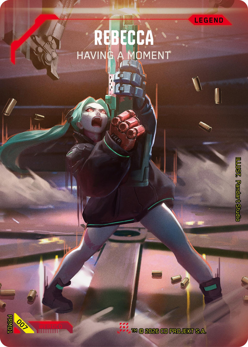 Image for Rebecca - Having A Moment (007) (007) - Cyberpunk TCG