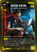 Image for Viktor Vektor - Sit Down and Relax (001) - Cyberpunk TCG