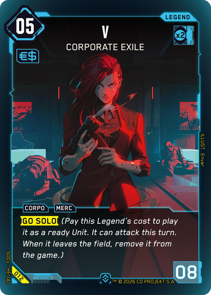 Image for V - Corporate Exile (012) - Cyberpunk TCG
