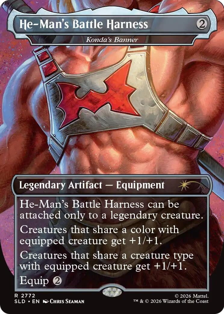 Image for He-Man's Battle Harness - Konda's Banner (2772) (SLD) - Magic: The Gathering