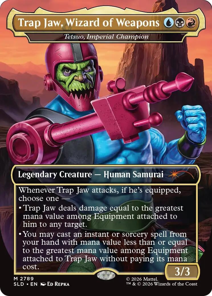 Image for Trap Jaw, Wizard of Weapons - Tetsuo, Imperial Champion (2789) (SLD) - Magic: The Gathering