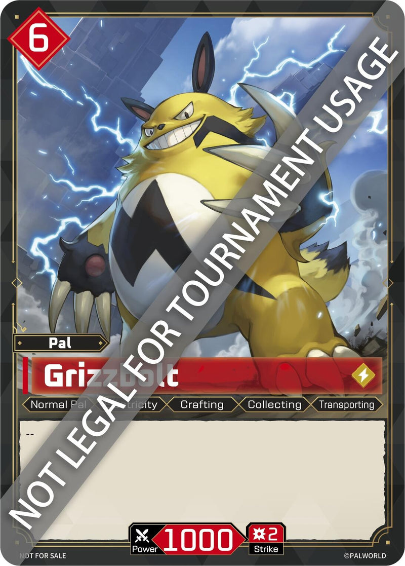 Image for Grizzbolt (PW_PC) - Palworld OFFICIAL CARD GAME