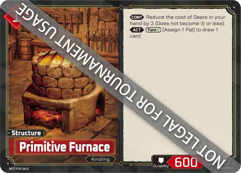 Image for Primitive Furnace (PW_PC) - Palworld OFFICIAL CARD GAME