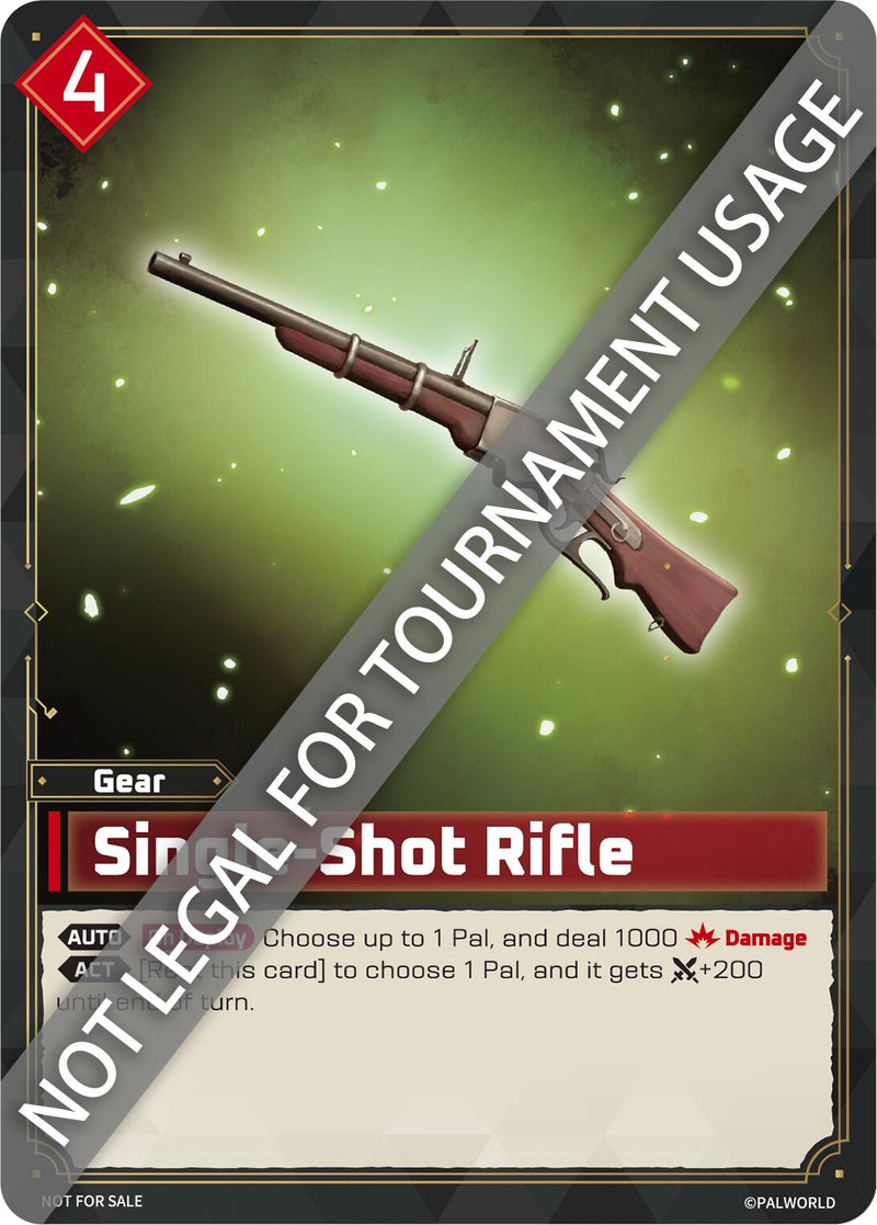 Image for Single-Shot Rifle (PW_PC) - Palworld OFFICIAL CARD GAME