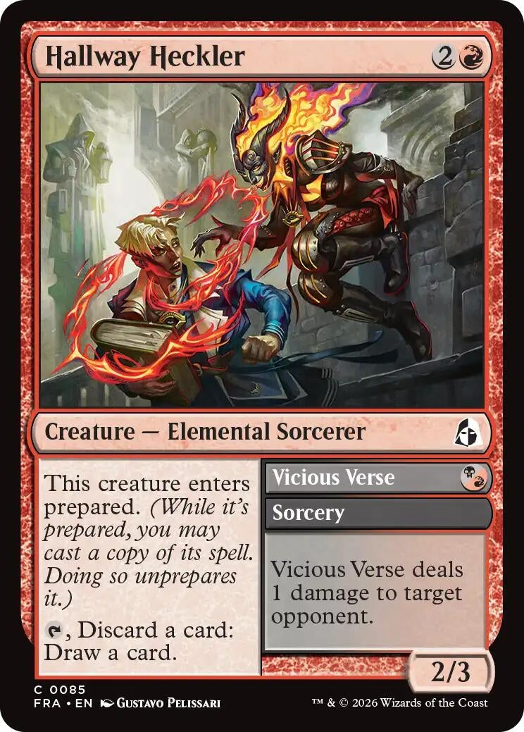 Image for Hallway Heckler (85) (FRA) - Magic: The Gathering