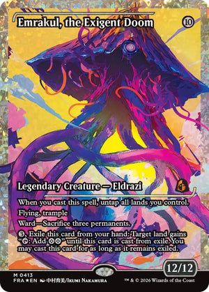 Image for Emrakul, the Exigent Doom (Showcase) (Fracture Foil) (413) (FRA) - Magic: The Gathering