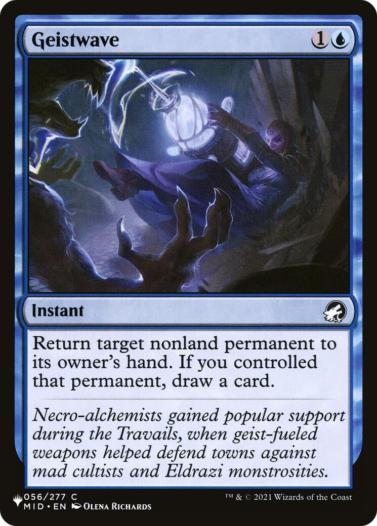 Image for Geistwave (56) (LIST) - Magic: The Gathering