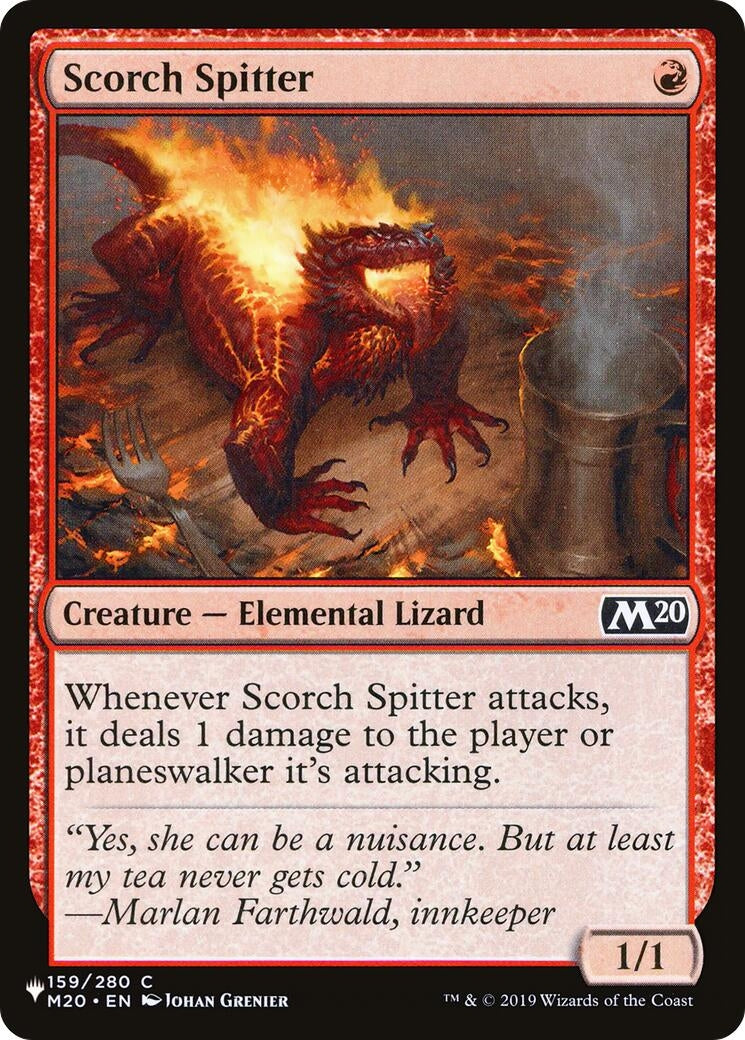 Image for Scorch Spitter (159) (LIST) - Magic: The Gathering