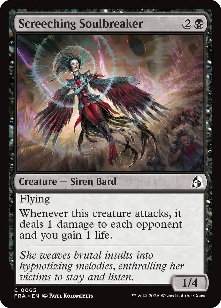 Image for Screeching Soulbreaker (65) (FRA) - Magic: The Gathering