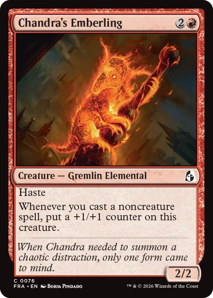 Image for Chandra's Emberling (76) (FRA) - Magic: The Gathering