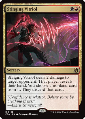 Image for Stinging Vitriol (152) (FRA) - Magic: The Gathering
