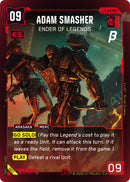 Image for Adam Smasher - Ender of Legends (001) (PRR) - Cyberpunk TCG