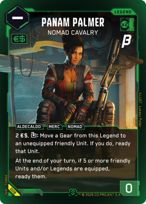 Image for Panam Palmer - Nomad Cavalry (008) (PRR) - Cyberpunk TCG