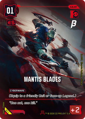 Image for Mantis Blades (011) (PRR) - Cyberpunk TCG