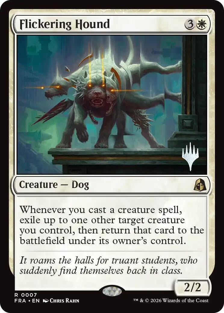 Image for Flickering Hound (7) (PPFRA) - Magic: The Gathering