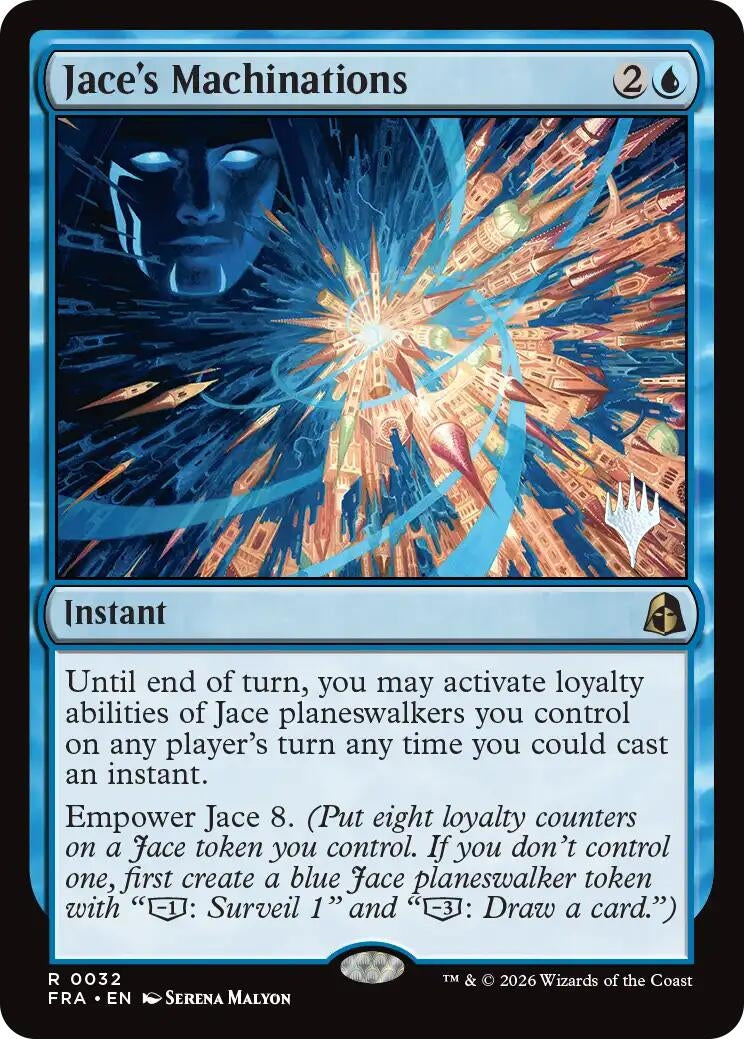 Image for Jace's Machinations (32) (PPFRA) - Magic: The Gathering