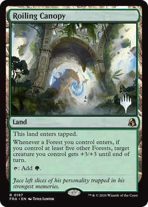 Image for Roiling Canopy (187) (PPFRA) - Magic: The Gathering