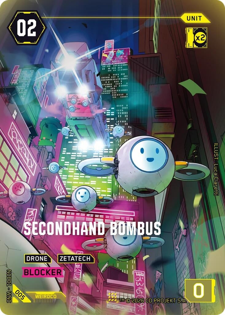 Image for Secondhand Bombus (005) (NCB01) - Cyberpunk TCG