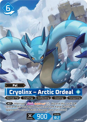 Image for Cryolinx - Arctic Ordeal - EPR-005S (EPR-005S) (PR) - Palworld OFFICIAL CARD GAME