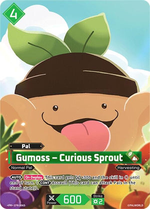 Image for Gumoss - Curious Sprout - EPR-006S (EPR-006S) (PR) - Palworld OFFICIAL CARD GAME