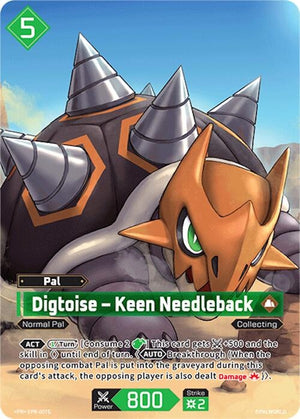 Image for Digtoise - Keen Needleback - EPR-007S (EPR-007S) (PR) - Palworld OFFICIAL CARD GAME