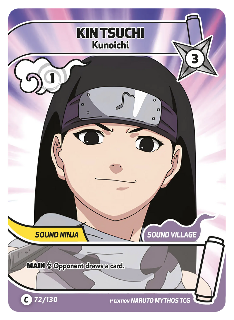 Image for Kin Tsuchi — Kunoichi (072/130) (KSH) - Naruto Mythos TCG