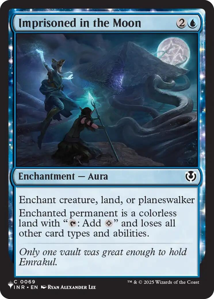 Image for Imprisoned in the Moon (69) (LIST) - Magic: The Gathering
