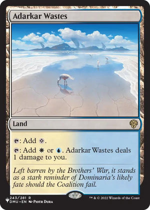 Image for Adarkar Wastes (DMU) (243) (LIST) - Magic: The Gathering