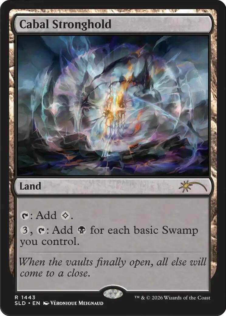 Image for Cabal Stronghold (1443) (SLD) - Magic: The Gathering