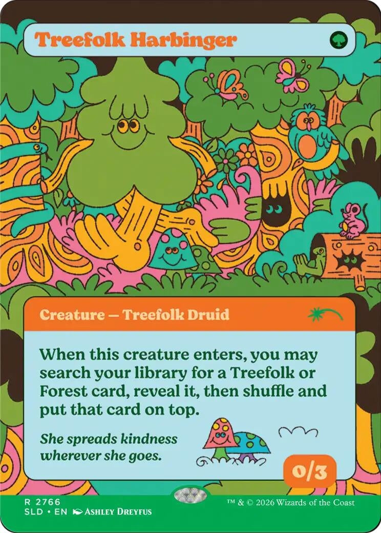 Image for Treefolk Harbinger (2766) (SLD) - Magic: The Gathering