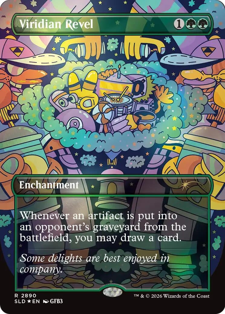 Image for Viridian Revel (2890) (SLD) - Magic: The Gathering