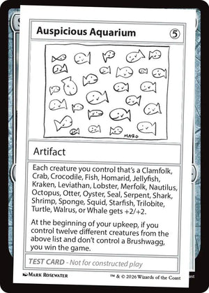 Image for Auspicious Aquarium (CMB1) - Magic: The Gathering
