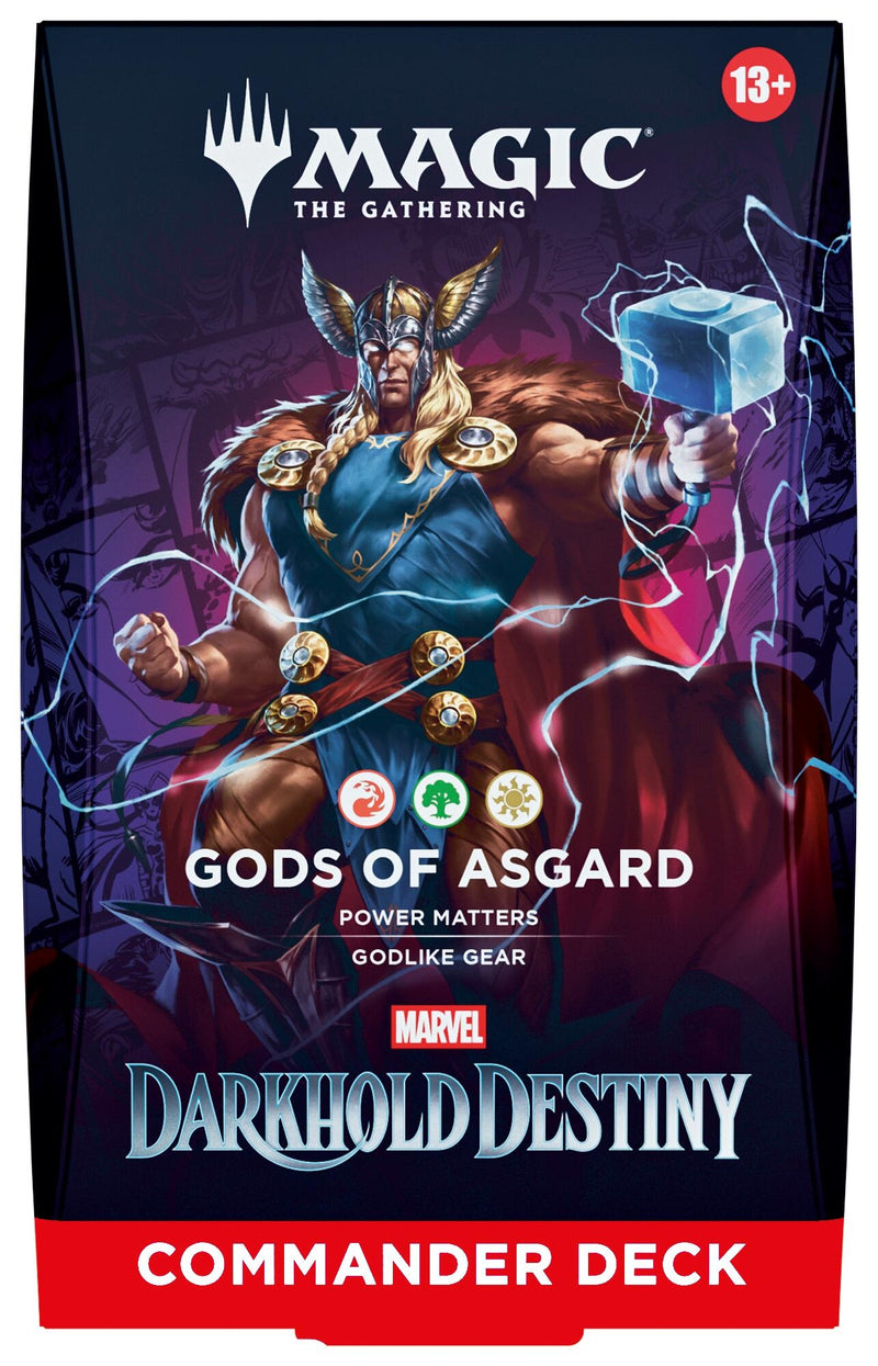 Image for Marvel: Darkhold Destiny Commander Deck - Gods of Asgard - Magic: The Gathering