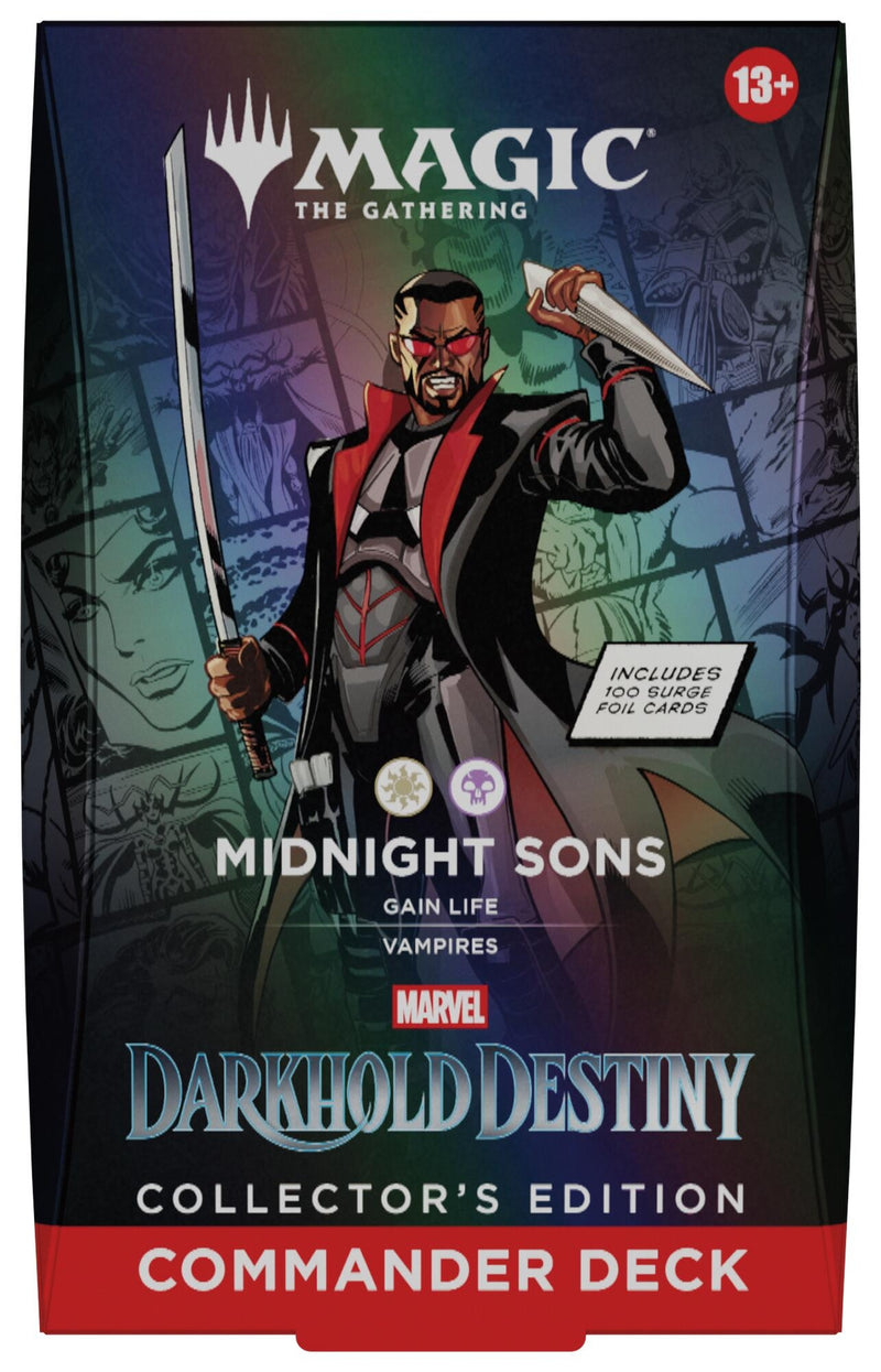 Image for Marvel: Darkhold Destiny Commander Deck - Midnight Sons (Collector's Edition) - Magic: The Gathering