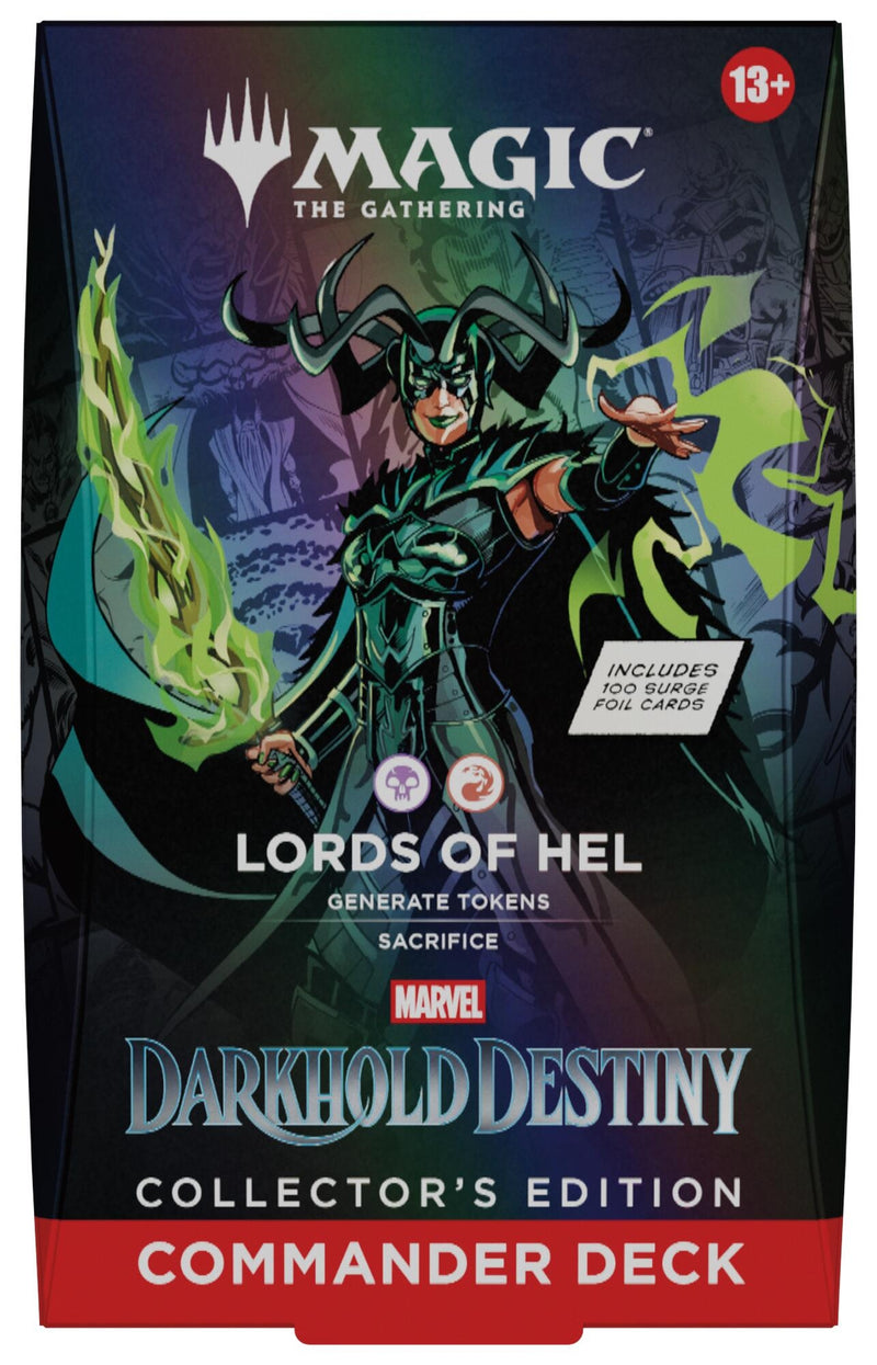 Image for Marvel: Darkhold Destiny Commander Deck - Lords of Hel (Collector's Edition) - Magic: The Gathering