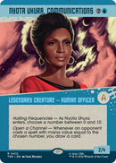 Image for Nyota Uhura, Communications (Showcase) (412) (TRK) - Magic: The Gathering